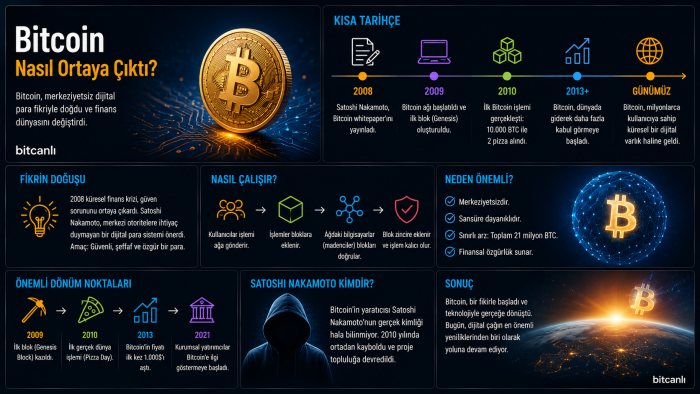 Bitcoin Nasıl Ortaya Çıktı?